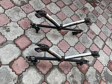 Крепления для велосипедов и лыж: Крепление для лыж и сноубордов На поперечные дуги Terzo, Самовывоз — 9