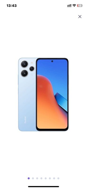 чехол на телефон fly nimbus 8: Xiaomi Redmi 13C, 128 ГБ, цвет - Синий, 
 Две SIM карты