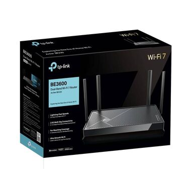 3 g modem: TP-Link - ARCHER Archer BE230 (BE3600 Dual-Band Wi-Fi 7 Router) WiFi