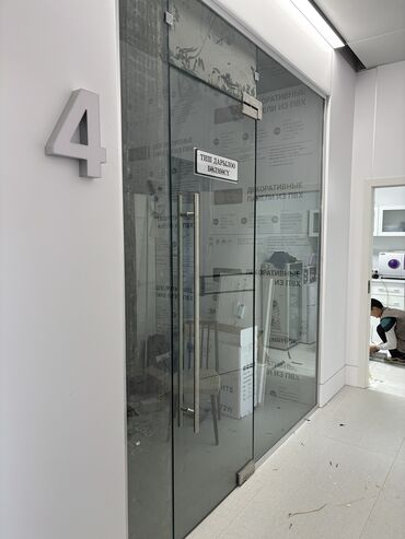 Душевые кабины: Душевые кабины стеклянное ограждение стеклянные двери под ваши размеры — 4