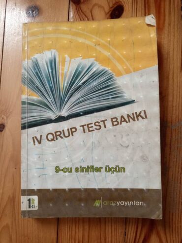 Kitablar, jurnallar, CD, DVD: 4 Qrup Test Banki