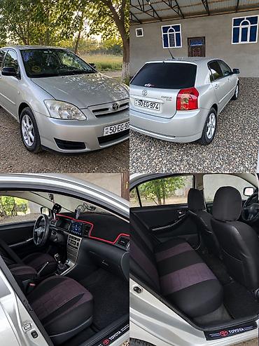 hundayi accent rulavoy: Toyota Corolla: 1.4 л | 2007 г. Хэтчбэк — 4