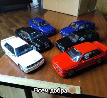 Модели автомобилей: Модель БМВ е30 М3 масштаб 1:24 Полная открывашка на хорошей at lalafo.kg — 12 Модели автомобилей: Модель БМВ е30 М3 масштаб 1:24 Полная открывашка на хорошей — 12