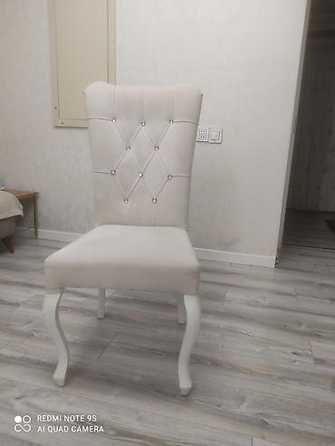 par: Qonaq otağı üçün, İşlənmiş, Qatlanmayan, rəng - Bej Stul — 3