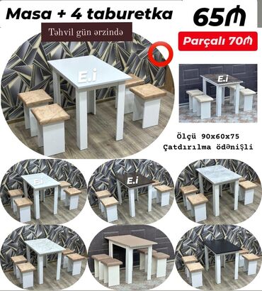 бочки для питьевой воды: Mətbəx üçün, Yeni, 4 stul