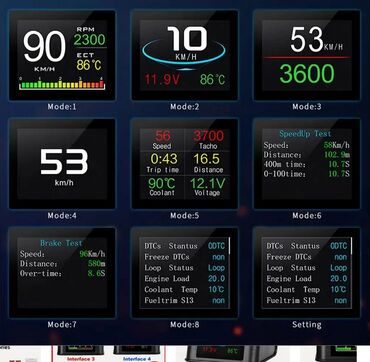 Digər aksesuarlar: 🚘 P10 HUD OBD2 – Ağıllı Head-Up Display ilə Sürüşdə Tam Nəzarət! 🚘 ✨ — 9