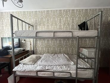 двухъярусные кровати металлические: Двухъярусная кровать, Складной