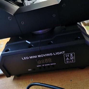 Rasveta: 🎇 ROTO KOCKA / KUGLA LED 120W Profesionalna Moving Head – NOVO ⏳ — 6