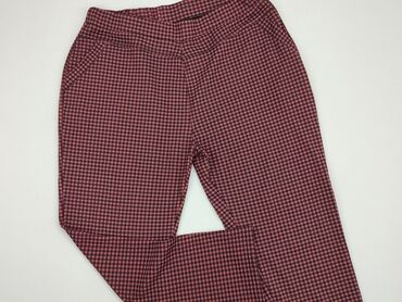 spódnice w kratę czerwone: Material trousers, 9XL (EU 58), condition - Good