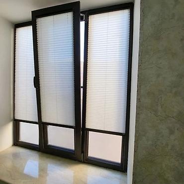 Jalüzlər: Zebra jalüz pərdələr - İkiqat qatlı zebra mexanizmi: şəffaf və — 7