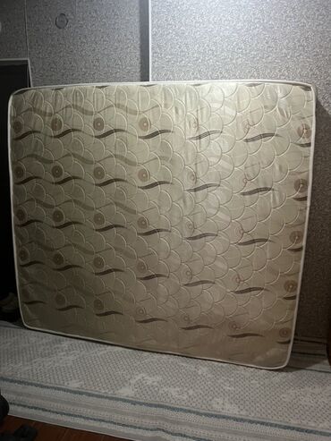 матрас на 2 спальную кровать: Уктоого арналган матрас, Башкалар, Пружиналуу, Орточо катуу матрастар