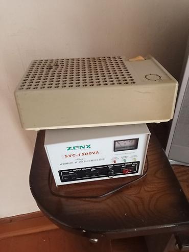 12 volt 220: Məhsul: ZENX SVC-1500VA biri yeni madeldi biri kone madeldi hər ikisi — 1