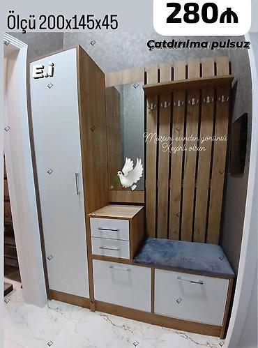 Стенки-шкафы: Dəhliz dolabı yeni rəng seçimi var — 1