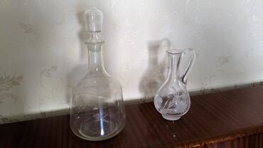 одноразовые стаканы с крышкой: Продается стеклянный кувшин и графин с крышкой, классический формы для