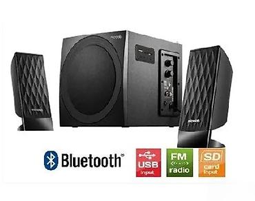 Zvučnici i stereo sistemi: Multimedijalni 2.1 zvučni sistem sa Bluetooth povezivanjem - — 2