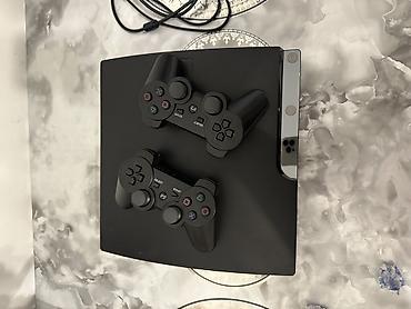 playstation dört: Sony PlayStation 3 Slim (model CECH-2508B) Komplekt: - PS3 Slim — 2