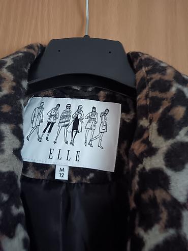 helanke lidl: ELLE ženski kaput, veličina M (12). - Dizajn: leopard print u smeđim — 2
