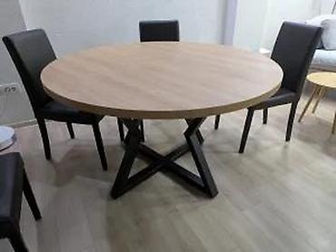 Stilski trpezarijski stolovi: TRPEZARIJSKI STO MODEL H13 | Kontakt telefon 06******** Viber — 5