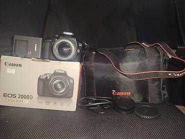 canon 24: Canon EOS 2000D DSLR fotoaparat – EF‑S 18‑55mm III kit Xüsusiyyətlər — 1