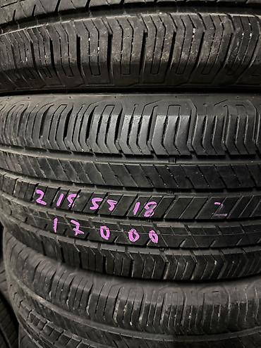 Шины 215 / 55 / R 18, Лето, Б/у, Комплект, Легковые, Корея, Hankook at lalafo.kg Шины 215 / 55 / R 18, Лето, Б/у, Комплект, Легковые, Корея, Hankook