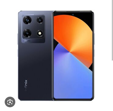 oyun telfonu: Infinix Note 30 Pro, 256 ГБ, цвет - Черный, Сенсорный, Беспроводная зарядка, Face ID