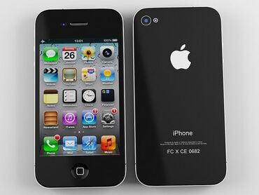iphone 4 цена: IPhone 4, Б/у, 16 ГБ, Black Titanium, Кабель