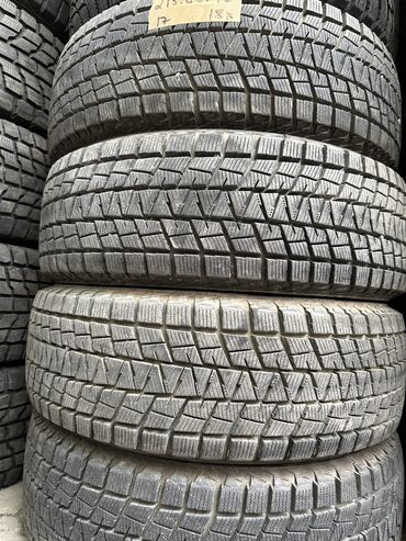 Шины: Шины 215 / 65 / R 16, Зима, Б/у, Комплект, Легковые, Bridgestone