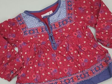 czerwona letnia sukienka midi: Dress, 1.5-2 years, 86-92 cm, condition - Good