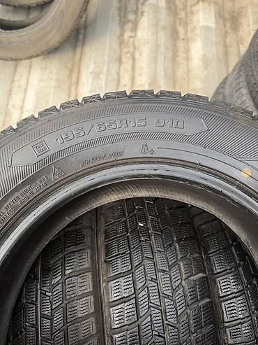 good year: Комплект зимних шин Goodyear (4 шт.) - Размер: 195/65 R15 - Индекс — 3