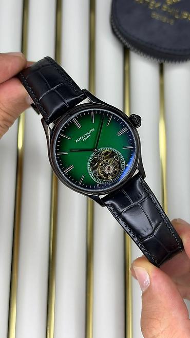 bas geyimi: Patek Philippe tərzində avtomatik mexanizmli kişi qol saatı - Korpus — 8