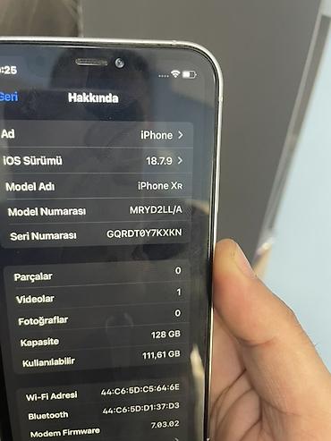 iphone x silver: IPhone Xr, 128 GB, Gümüşü, Face ID — 4