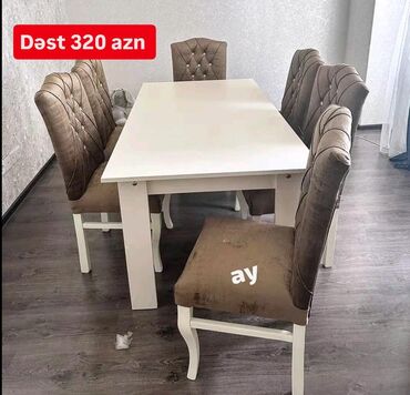 Masa və oturacaq dəstləri: Stol stul dəstlərimiz hər ölçüde her madelde Ucuz və keyfiyyətli Bizde -da lalafo.az — 1 Masa və oturacaq dəstləri: Stol stul dəstlərimiz hər ölçüde her madelde Ucuz və keyfiyyətli Bizde — 1