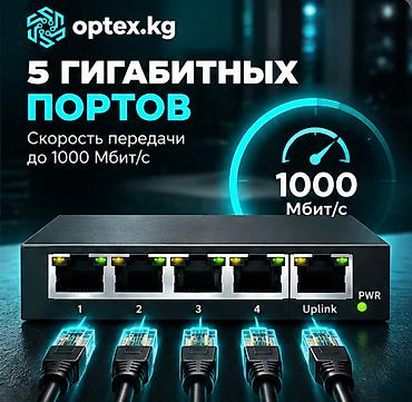 коммутаторы gigabit ethernet (10000 мбитс): Гигабитный сетевой коммутатор HI-5G. HI-5G – это профессиональный — 2