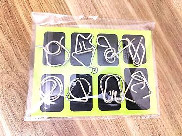 tapmaca oyuncaqlar: Məhsul: Challenge Metal Puzzles – metal məntiq tapmacaları dəsti — 5