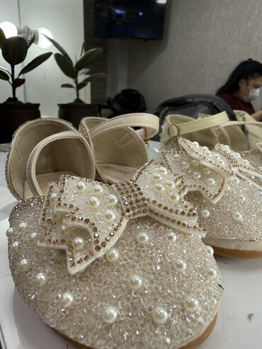 Платья: Детское платье, цвет - Голубой, Б/у — 19