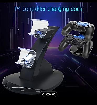 xiaomi 67w punjac: P4 Controller Charging Dock – dvoslojni stalak/punjač za PS4 DualShock — 1