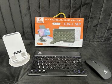 komputer pultu: Yalnız bizdə 3-ü biryerdə!! Kabelsiz pultlar. Mini keyboard. Notebook
