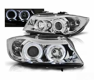 HROM BELI ANGEL EYES FAROVI BMW SERIJA 3 E90 E91 (8) | Hrom/beli