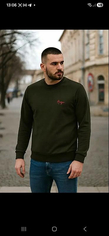 Duksevi: Muški duksevi – klasičan kroj sa okruglim izrezom od M do 2XL - — 8