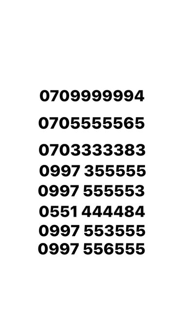 без аукционные номера: Красивые номера ошка, мегаком !
От 5 тыс до 25 тыс сом