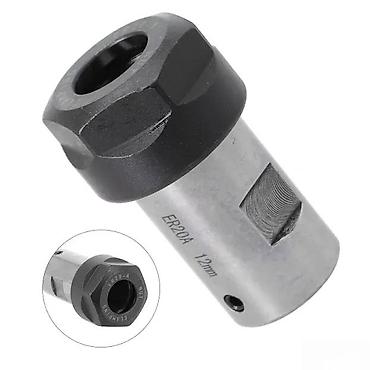 vertikala i horizontala: ER20A stezna glava (collet držač) – 12 mm - Tip: ER20A držač sa — 1