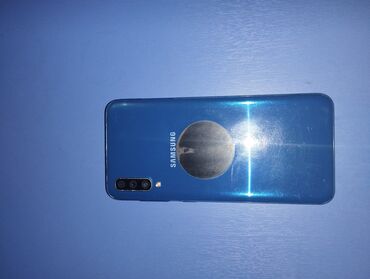 Samsung: Samsung Galaxy A50, 64 GB, rəng - Mavi, Barmaq izi, Face ID