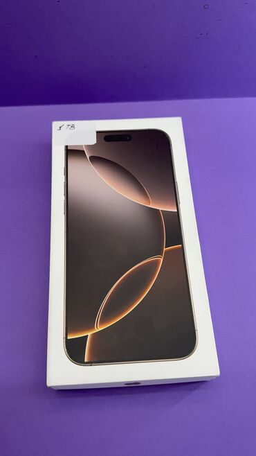 Apple iPhone: IPhone 16 Pro Max, Б/у, 1 ТБ, Коробка, 95 % — 2