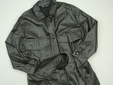 t shirty ma: Leather jacket, Zara, M (EU 38), condition - Good