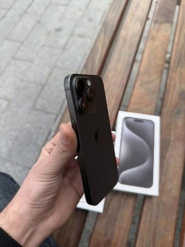 Apple iPhone: IPhone 15 Pro, 256 GB, Qara, Face ID — 22