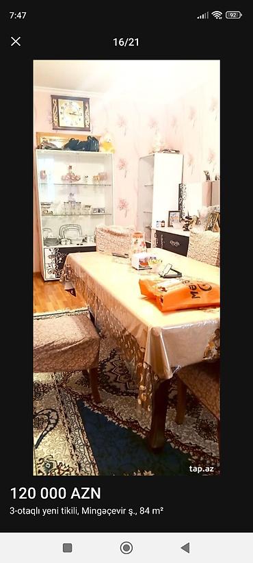 salyanda evler: Mingəçevir şəhərində 3 otaqlı yeni tikili mənzil – 84 m² 5 mərtəbəli — 5