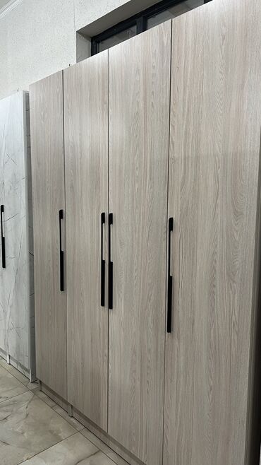 Шкафы для одежды: Шкаф для одежды, Новый, Прямой, ЛДСП — 5