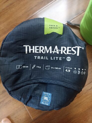 для похода: Каремат (коврик туристический) надувной. therm-a-rest trial lite