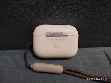 аудио техника: Беспроводные вакуумные наушники, Apple, AirPods Pro, Б/у — 2