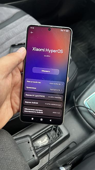 poco x4 pro: Poco x6 pro
Состояние хорошое.
512/12 — 4